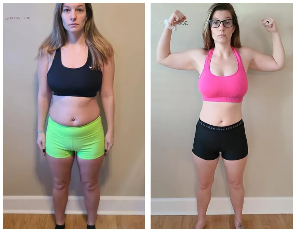 Kimberlee Adsit, before and after coaching with Ari